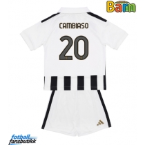 Juventus Andrea Cambiaso #20 Hjemmedraktsett Barn 2026-27 Kortermet (+ Korte bukser)